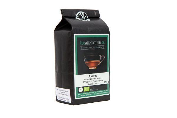Teepackung schwarzer Assam-Tee